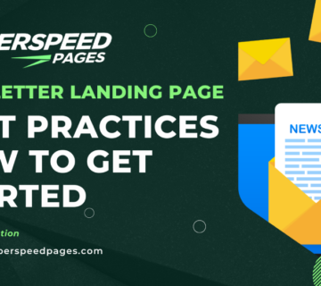 Newsletter Landing Page Best Practices: How to Get Started