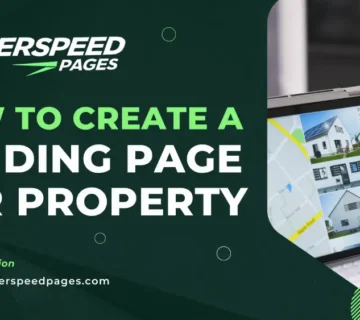 How to Create a Landing Page For Property