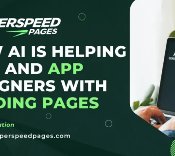 How AI is Helping Web and App Designers with Landing Pages