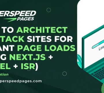 How does Jamstack make websites faster?